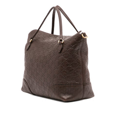 Medium Guccissima Bree Fold Over Tote