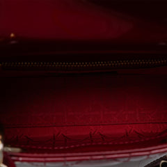 Mini Patent Cannage Lady Dior