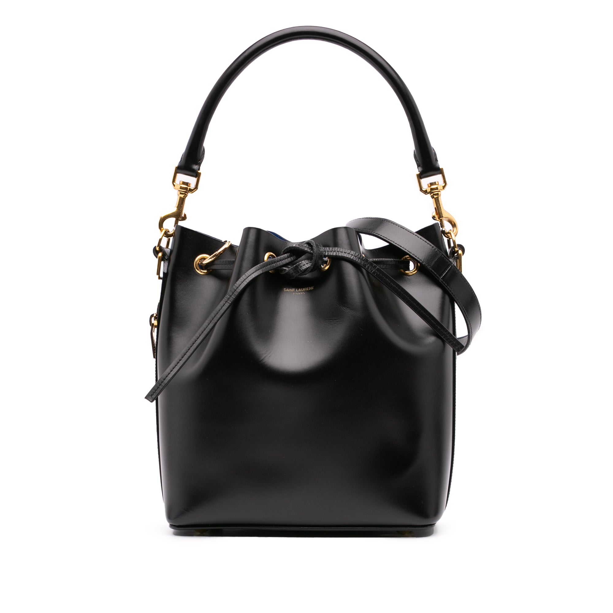 Medium Leather Emmanuelle Bucket Bag