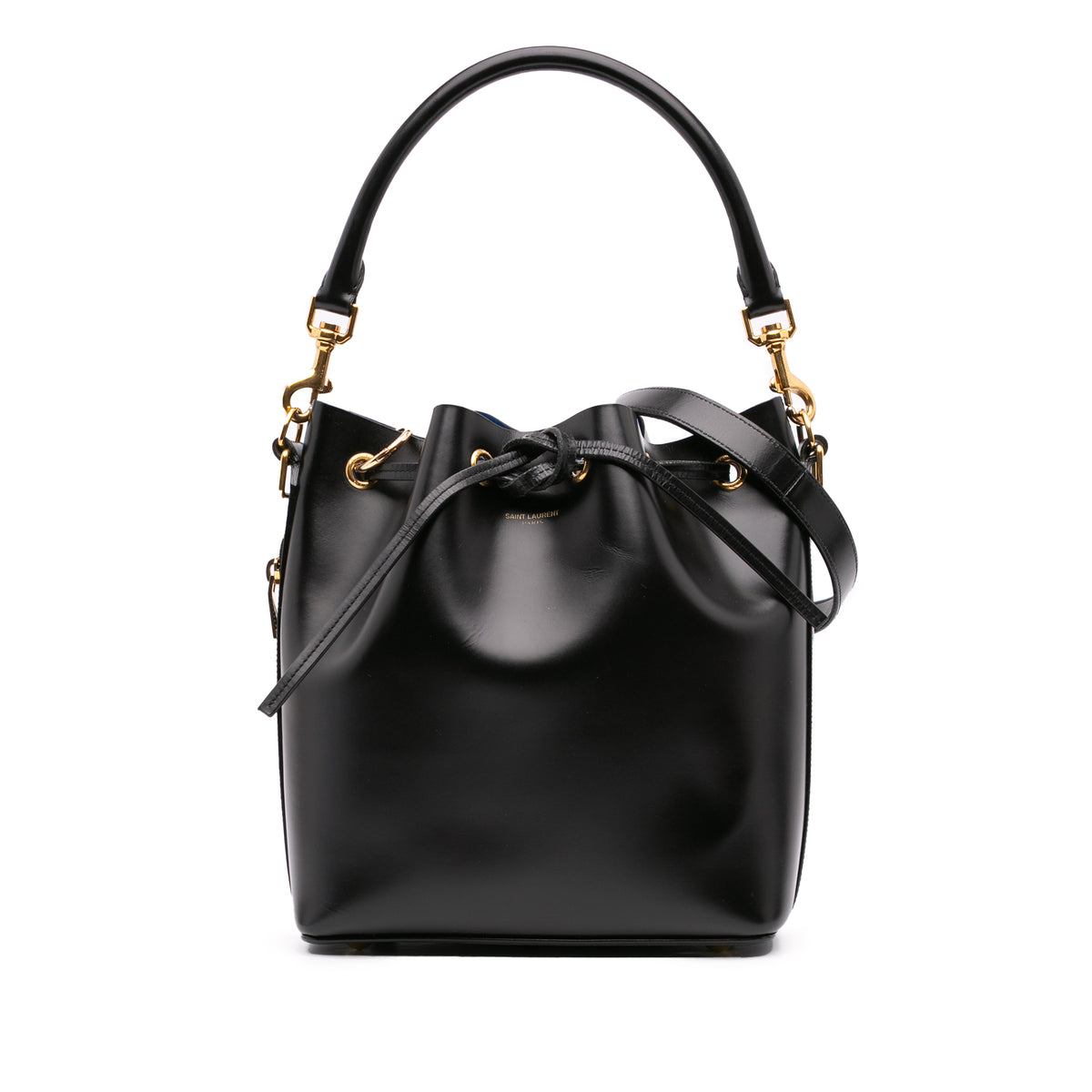 Medium Leather Emmanuelle Bucket Bag