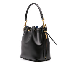 Medium Leather Emmanuelle Bucket Bag
