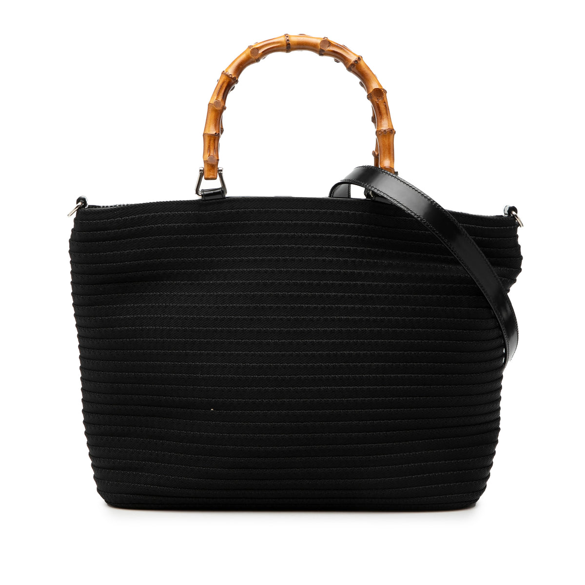 Nylon Bamboo Satchel