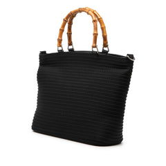 Nylon Bamboo Satchel