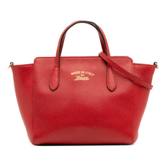 Mini Leather Swing Satchel