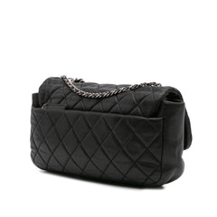 Medium Quilted Lambskin Coco Rain Flap