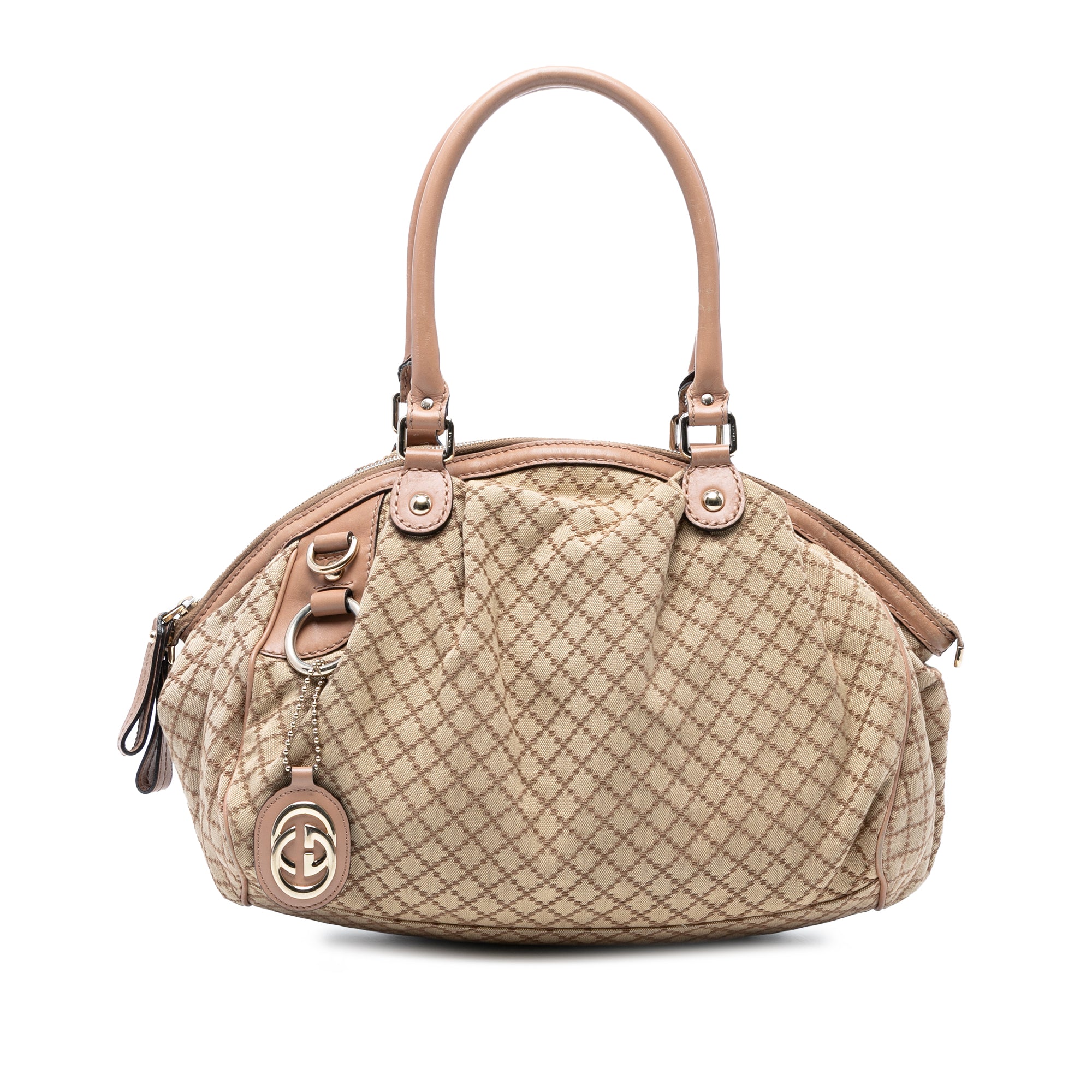 Diamante Canvas Sukey Satchel