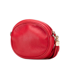Mini Pebbled Calfskin Soho Chain Crossbody