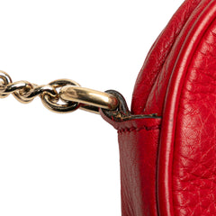 Mini Pebbled Calfskin Soho Chain Crossbody