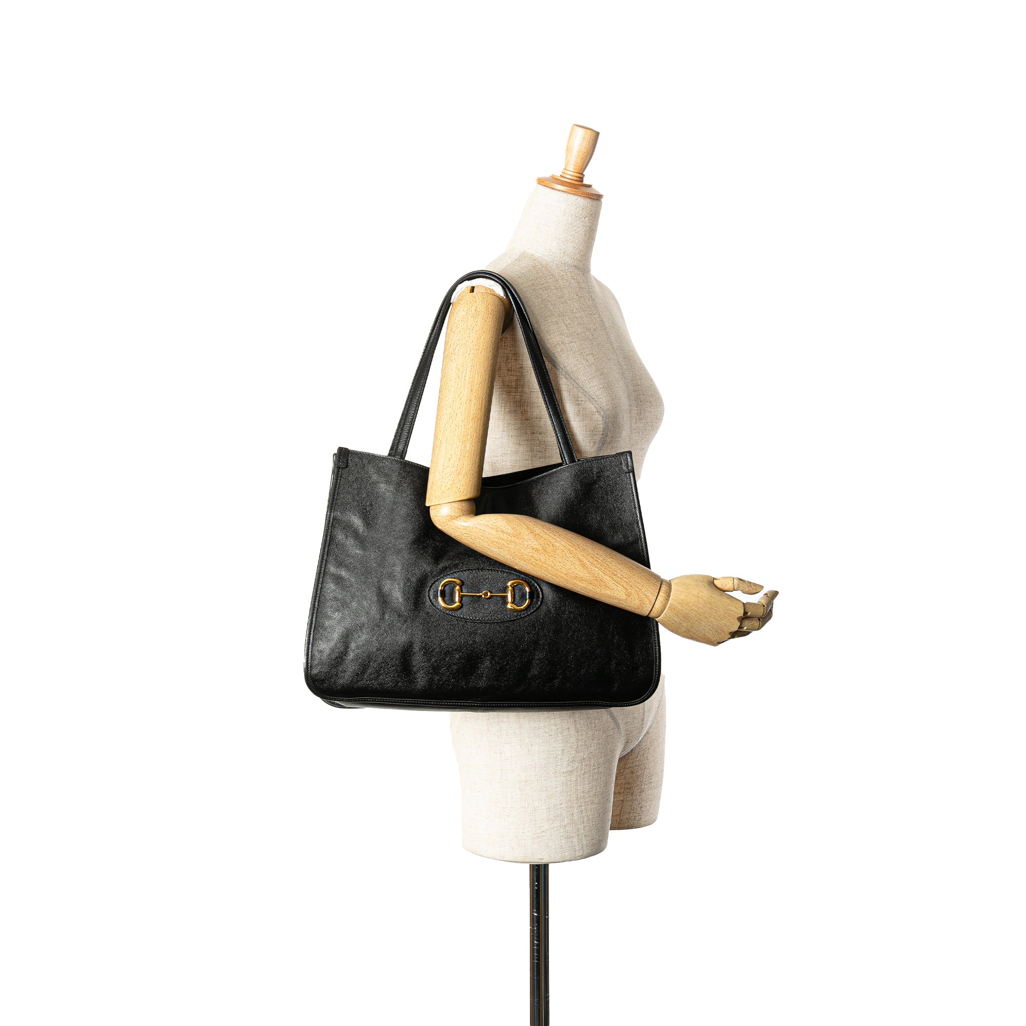 Medium Leather Horsebit 1955 Tote