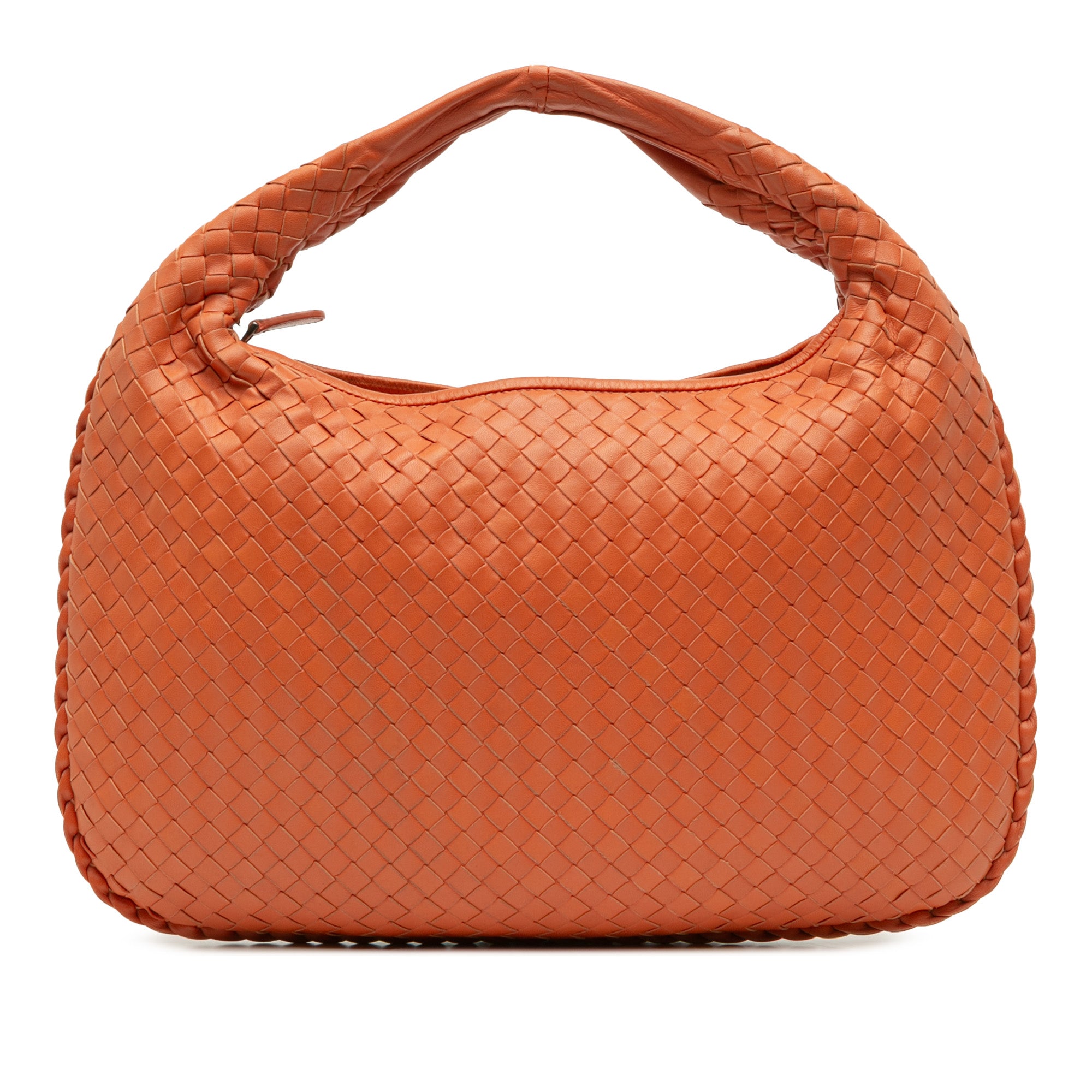 Small Nappa Intrecciato Veneta Hobo