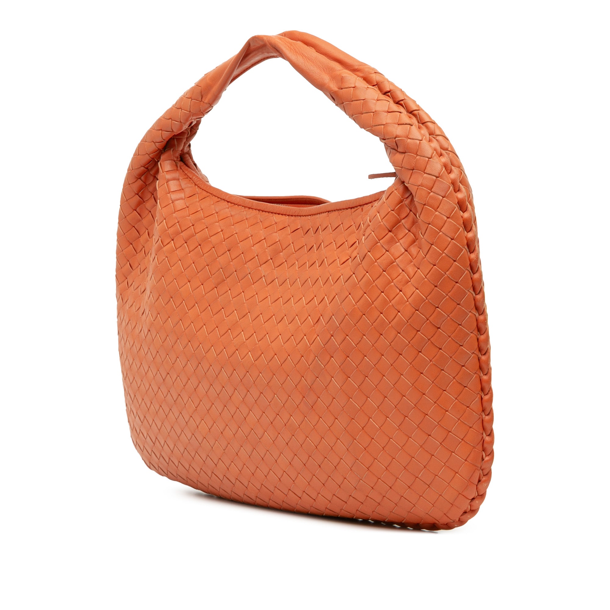 Small Nappa Intrecciato Veneta Hobo