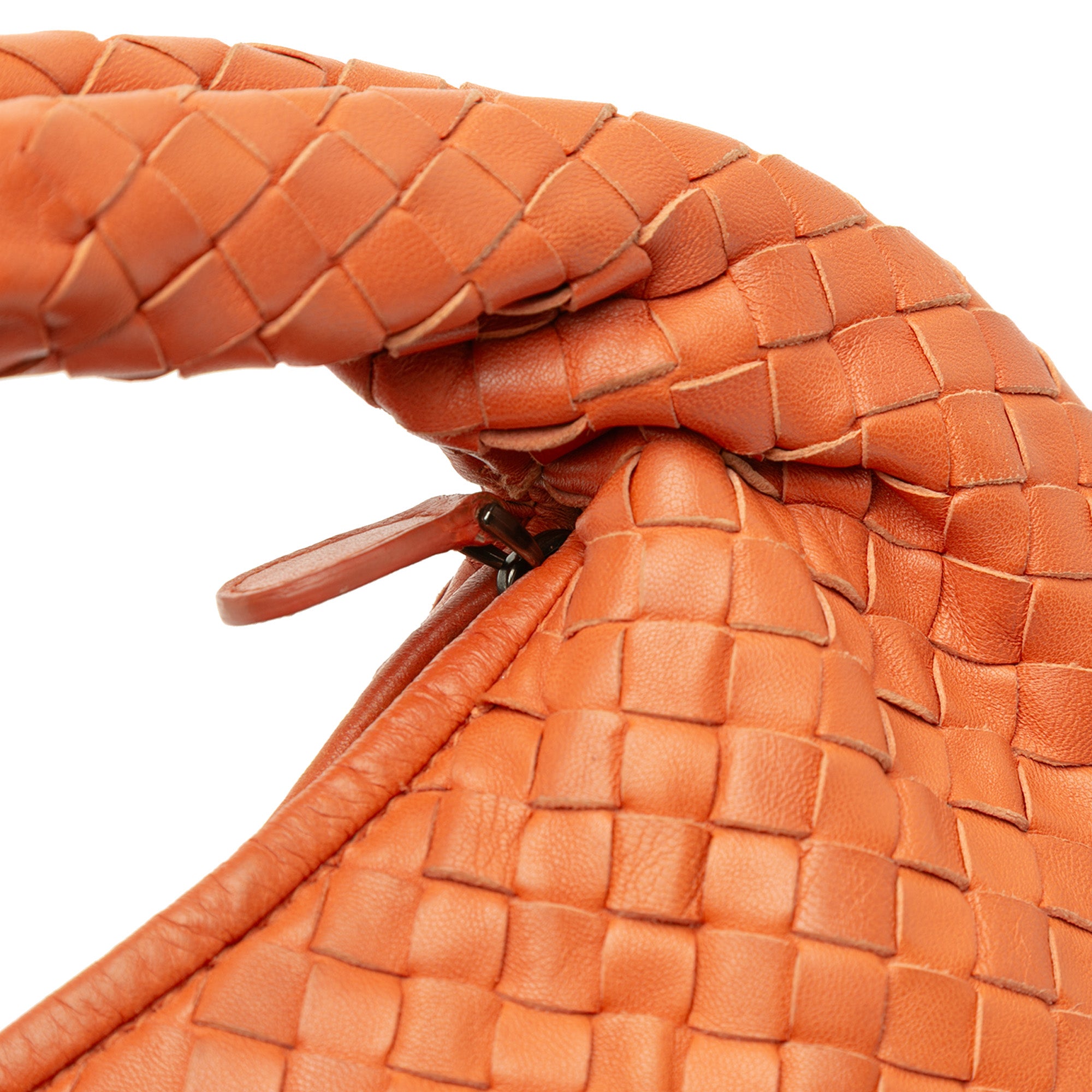 Small Nappa Intrecciato Veneta Hobo