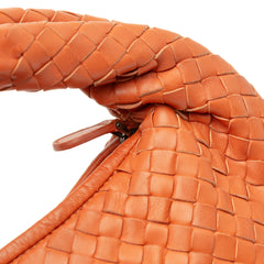Small Nappa Intrecciato Veneta Hobo
