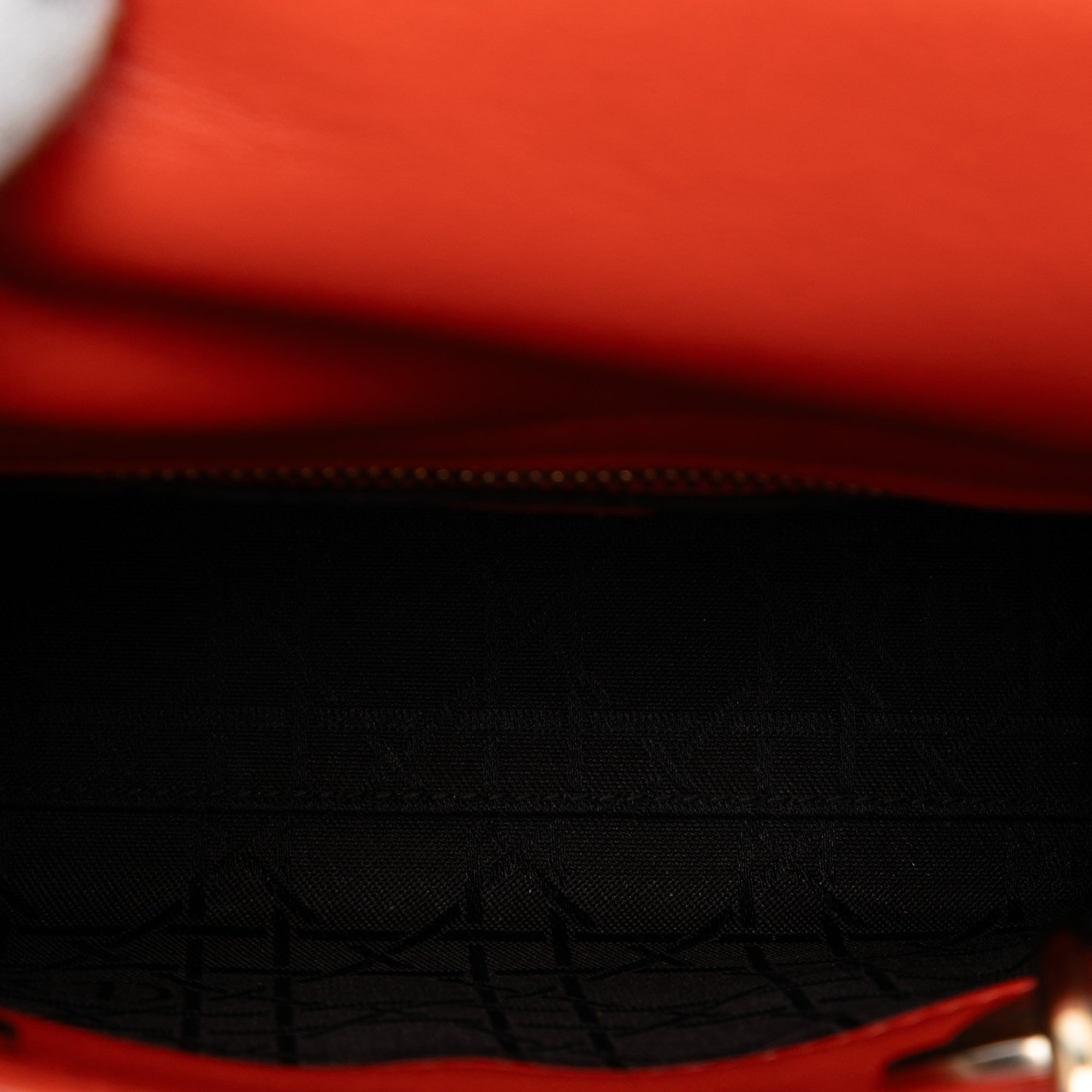 Mini Lambskin Cannage Lady Dior