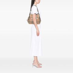 Small Haymarket Check Coated Canvas Canterbury Tote