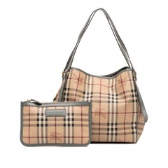 Small Haymarket Check Coated Canvas Canterbury Tote