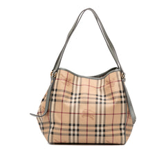 Small Haymarket Check Coated Canvas Canterbury Tote