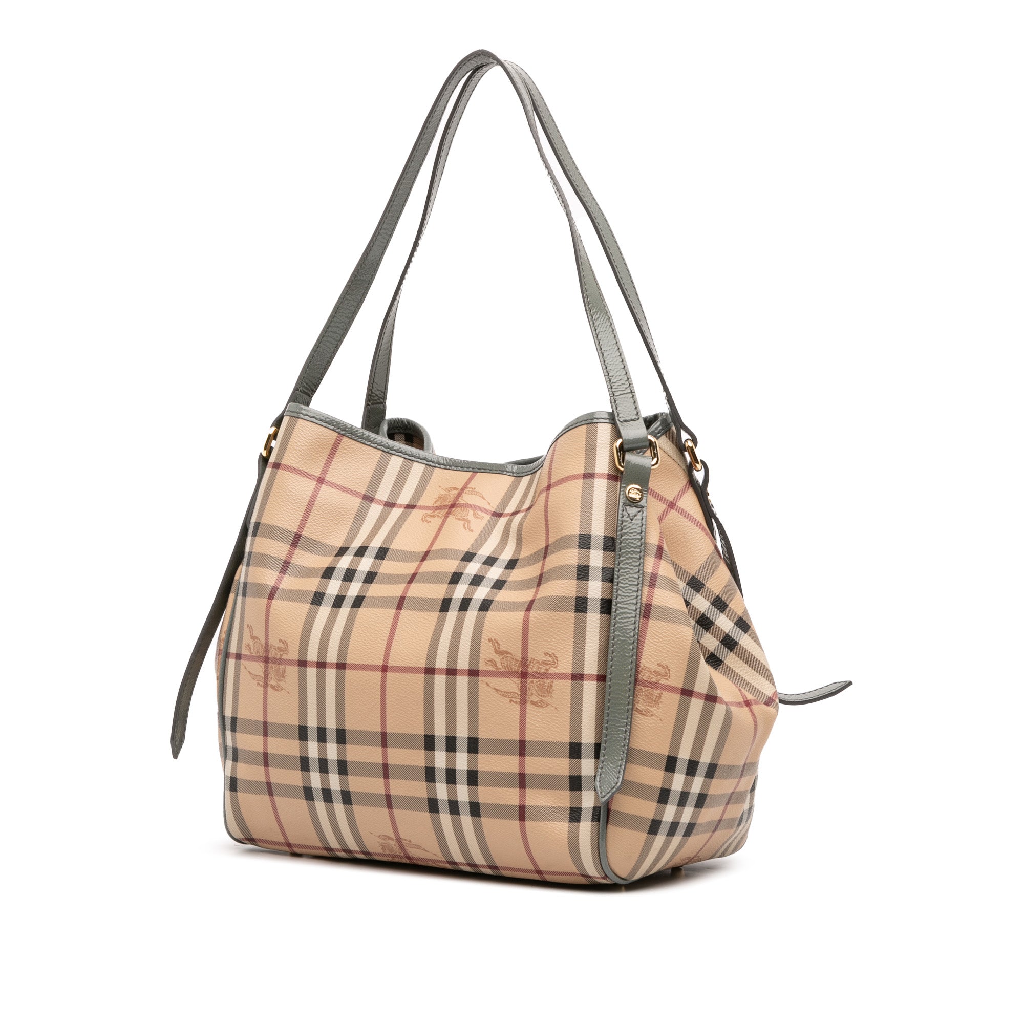 Small Haymarket Check Coated Canvas Canterbury Tote