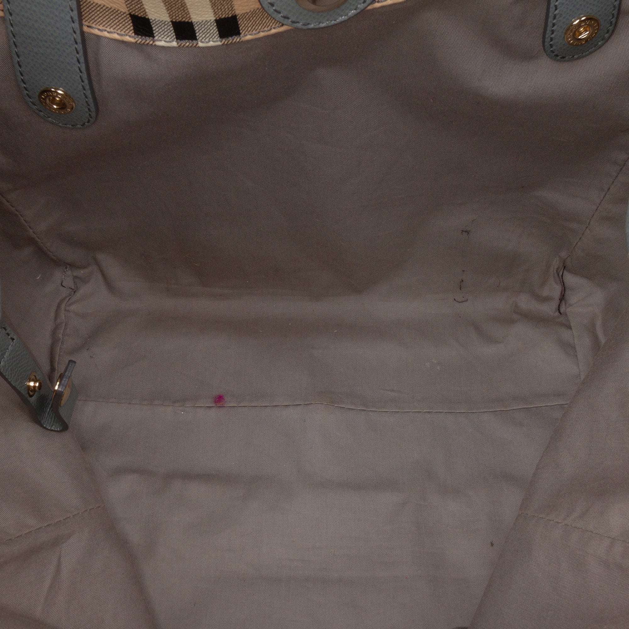 Small Haymarket Check Coated Canvas Canterbury Tote