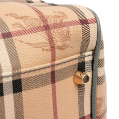 Small Haymarket Check Coated Canvas Canterbury Tote