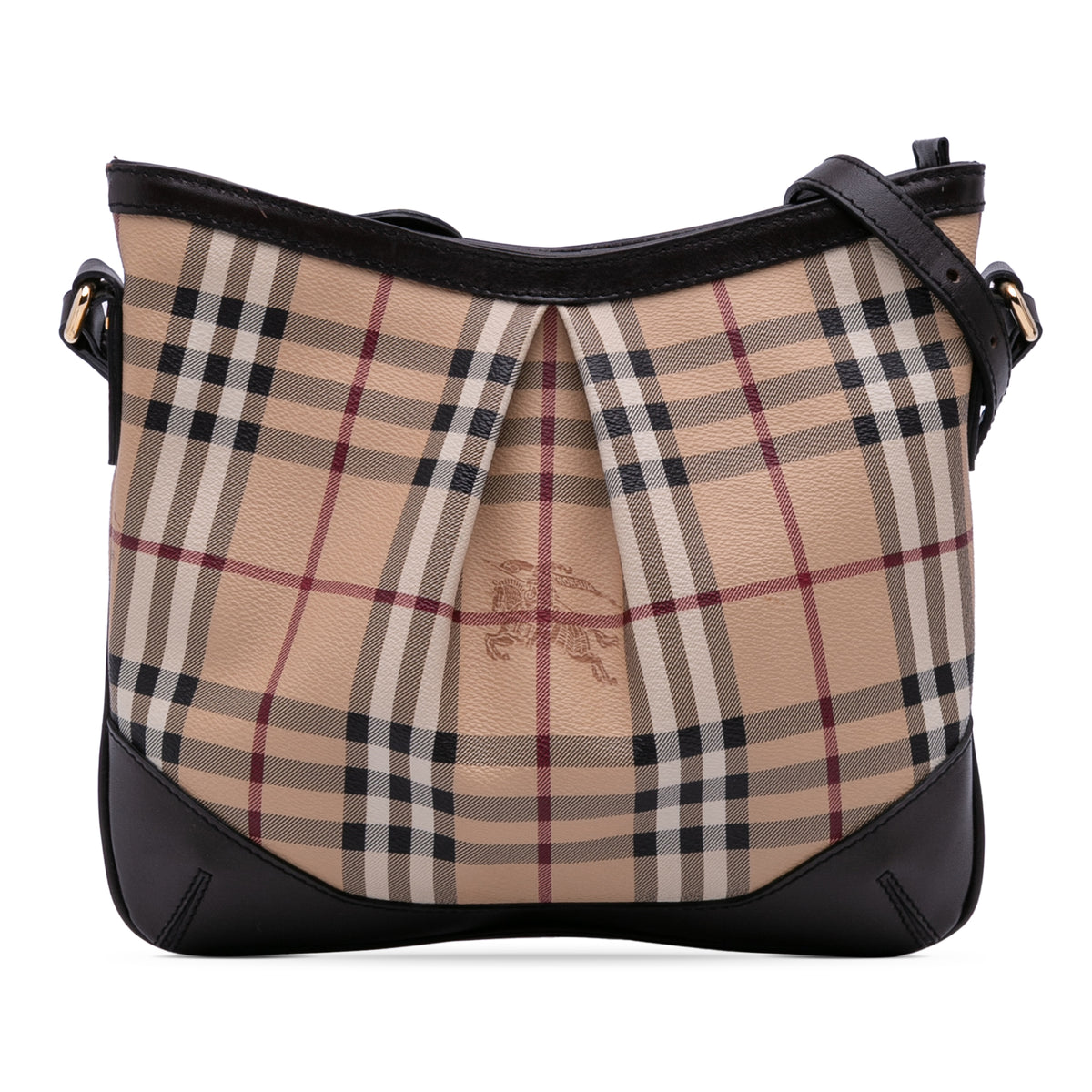 Medium Haymarket Check Coated Canvas Hartham Crossbody