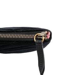 GG Marmont Matelasse Velvet Clutch