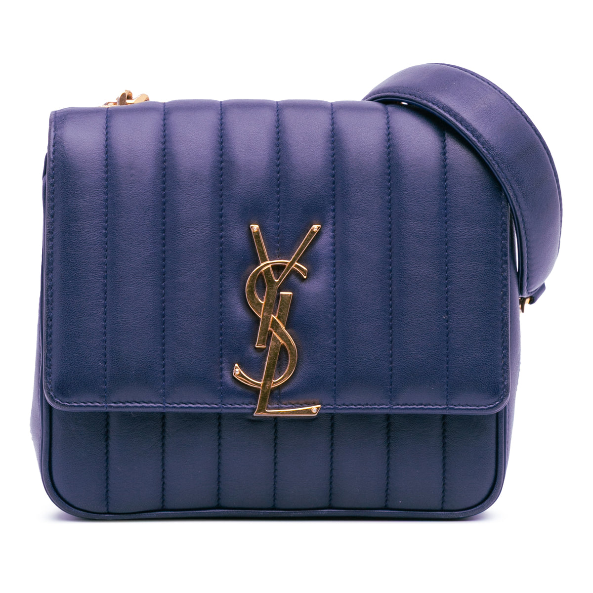 Medium Lambskin Monogram Vicky Chain Bag
