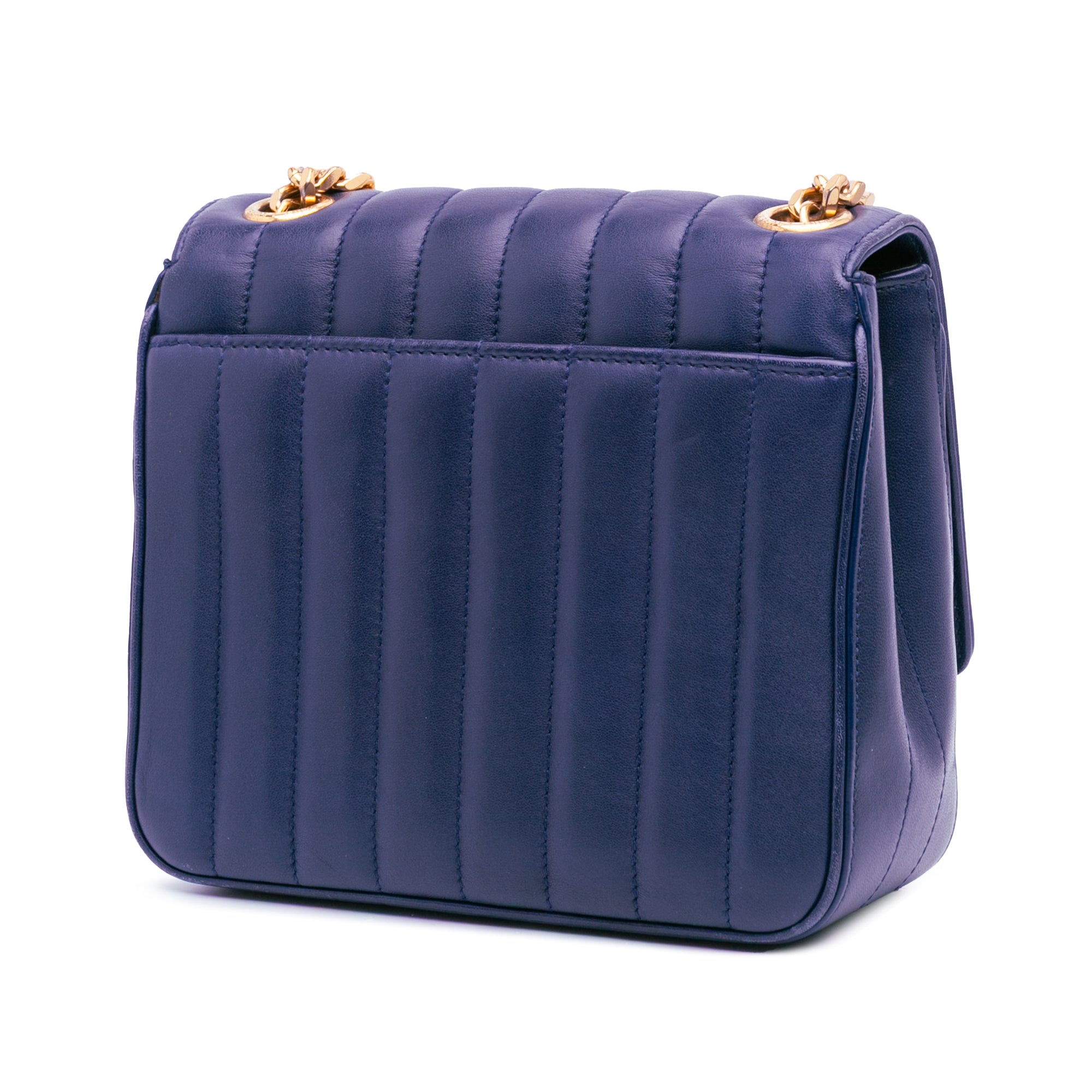 Medium Lambskin Monogram Vicky Chain Bag