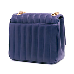 Medium Lambskin Monogram Vicky Chain Bag