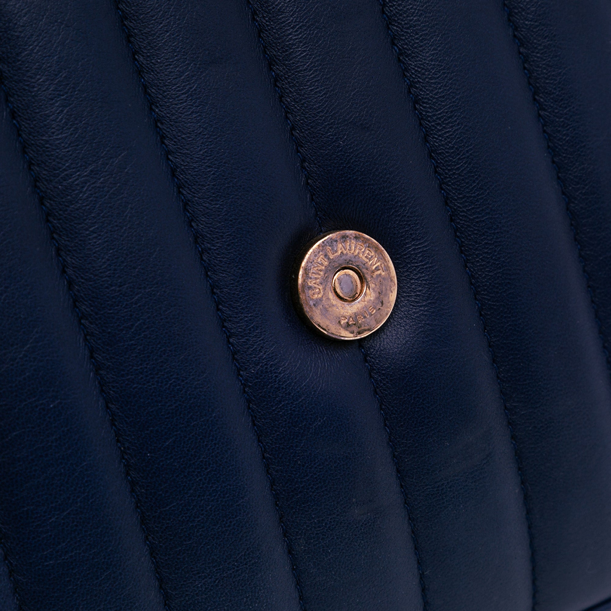 Medium Lambskin Monogram Vicky Chain Bag