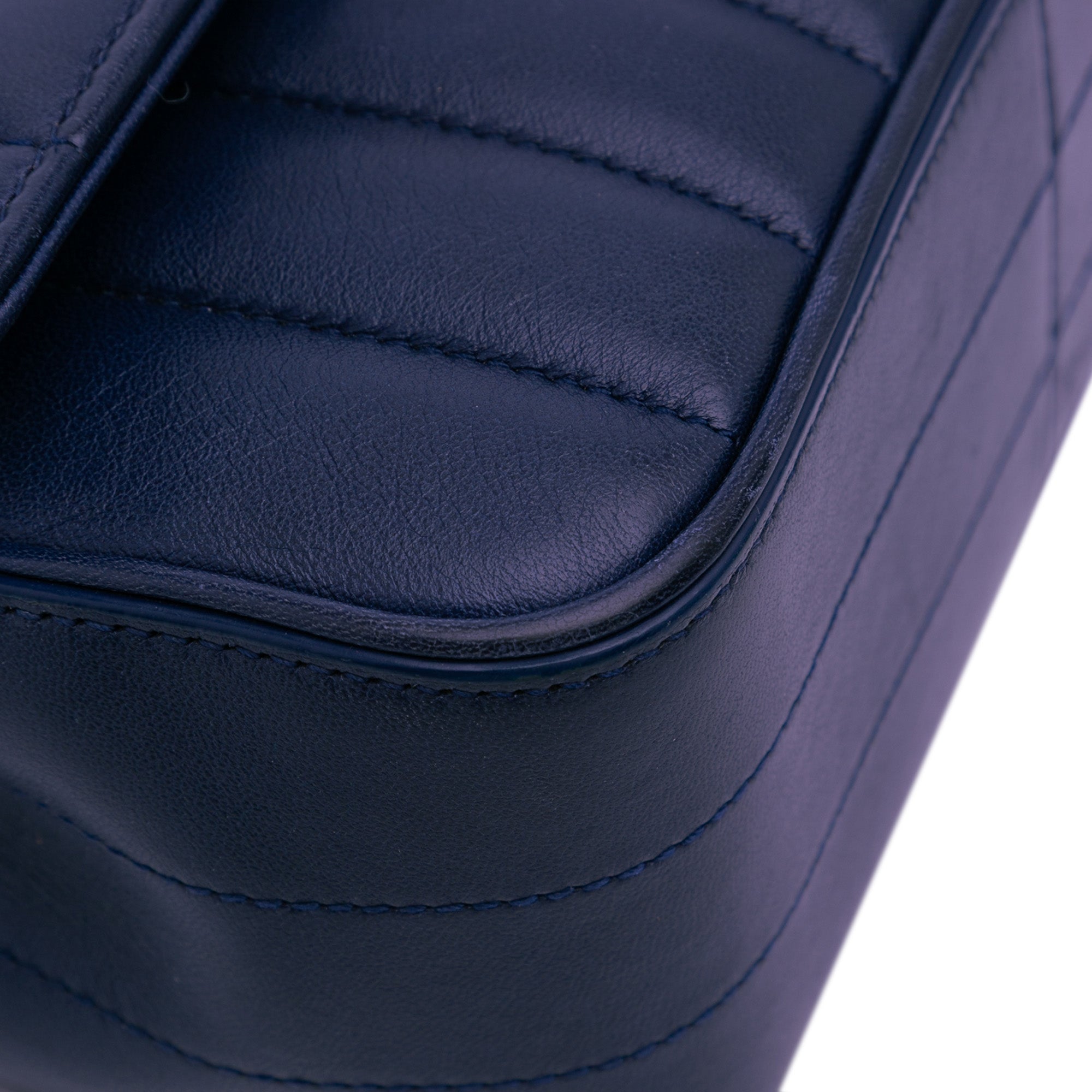 Medium Lambskin Monogram Vicky Chain Bag