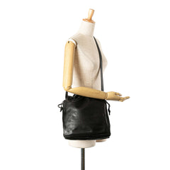 Nappa Flamenco Drawstring Crossbody