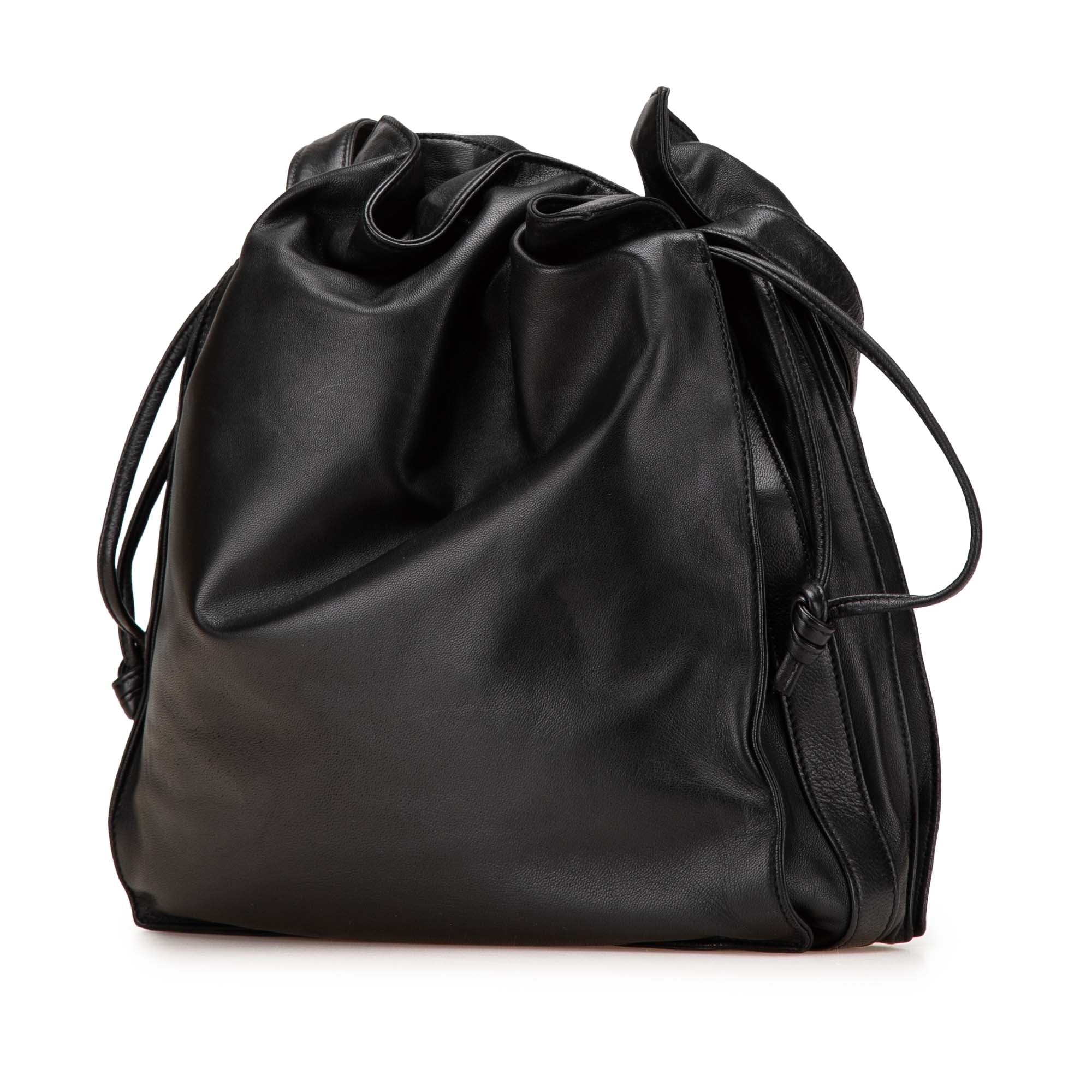 Nappa Flamenco Drawstring Crossbody
