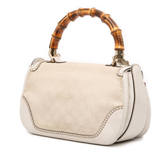 Medium GG Canvas New Bamboo Satchel