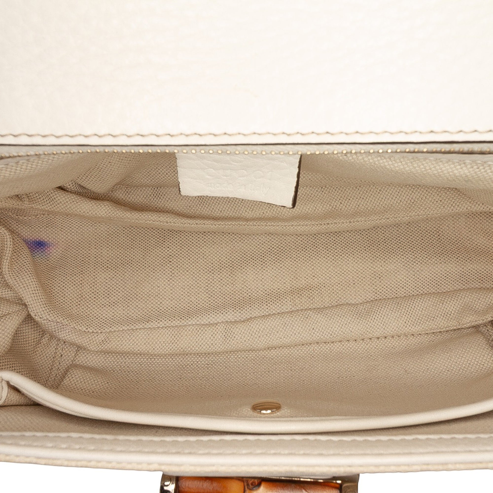 Medium GG Canvas New Bamboo Satchel
