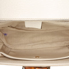 Medium GG Canvas New Bamboo Satchel