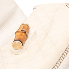 Medium GG Canvas New Bamboo Satchel