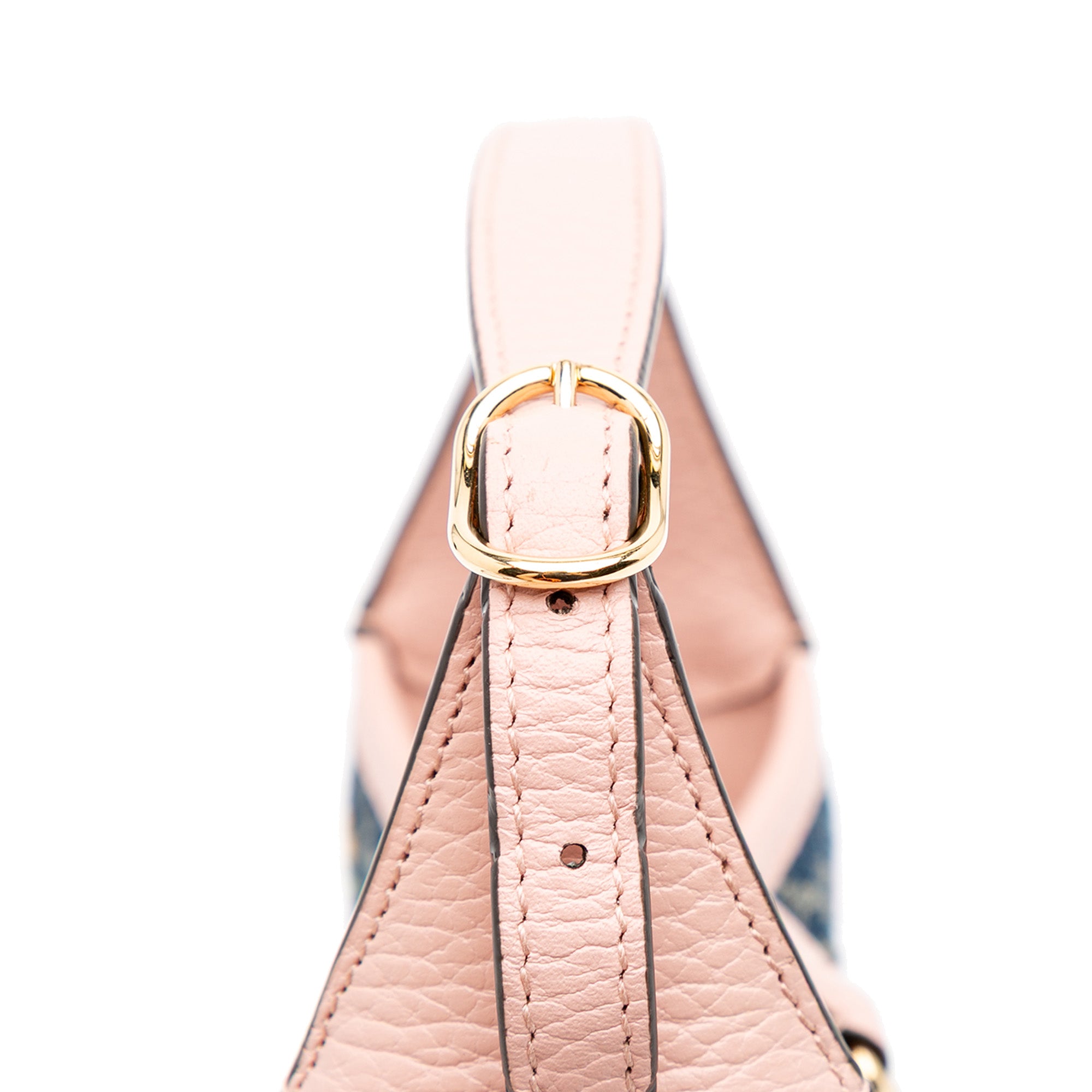 Limited Edition Mini GG Denim Embroidered Floral Jackie 1961 Crossbody