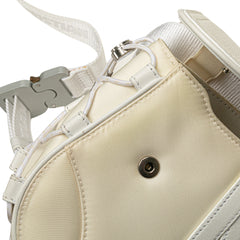 Sacai Technical Fabric and Leather Saddle Bag_7