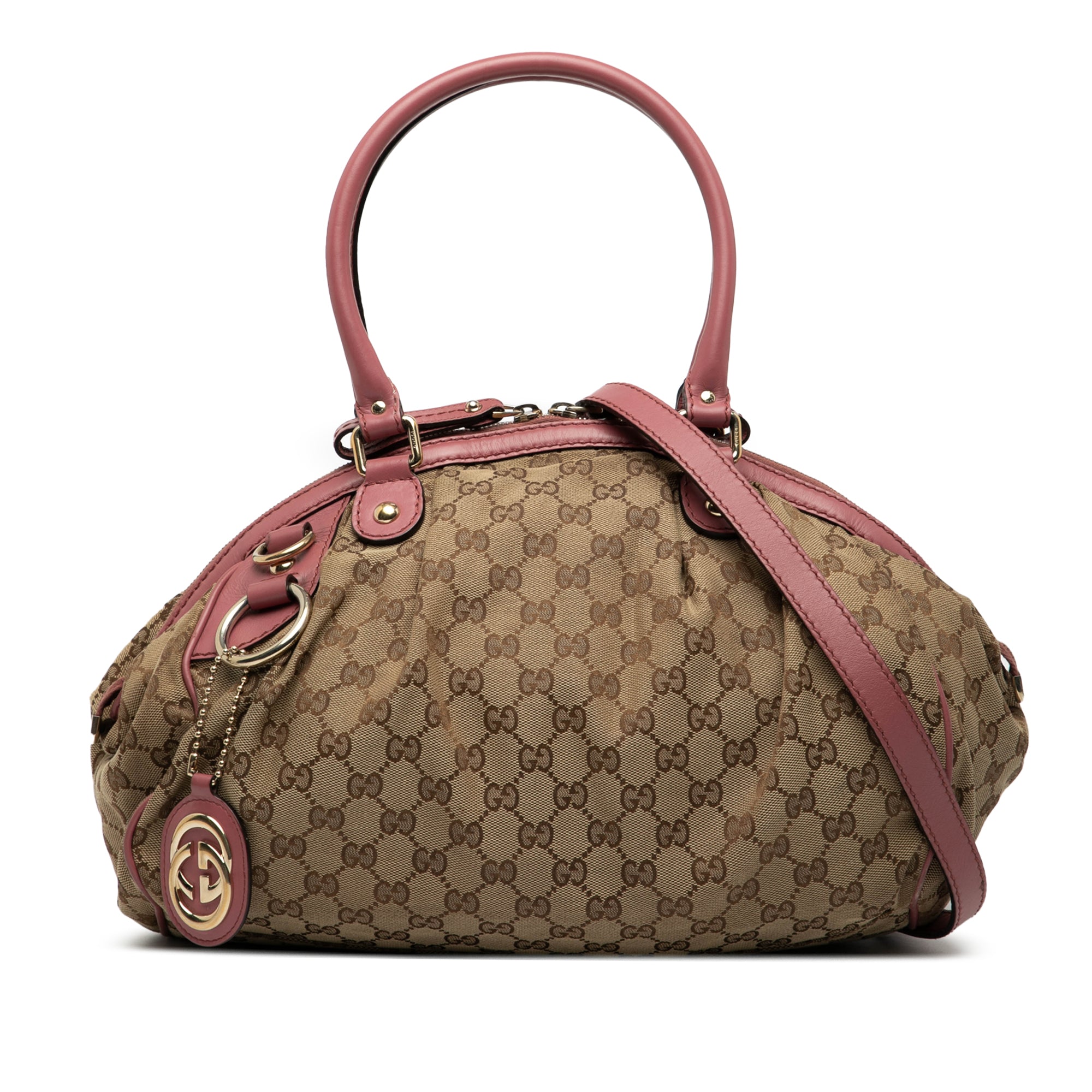 GG Canvas Sukey Satchel