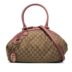 GG Canvas Sukey Satchel