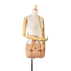 Intrecciato Flap Satchel