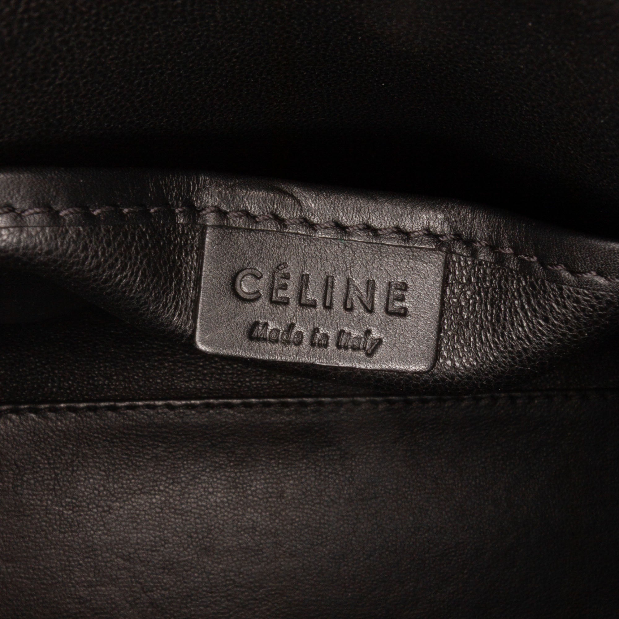 Nano Tricolor Leather Luggage Tote