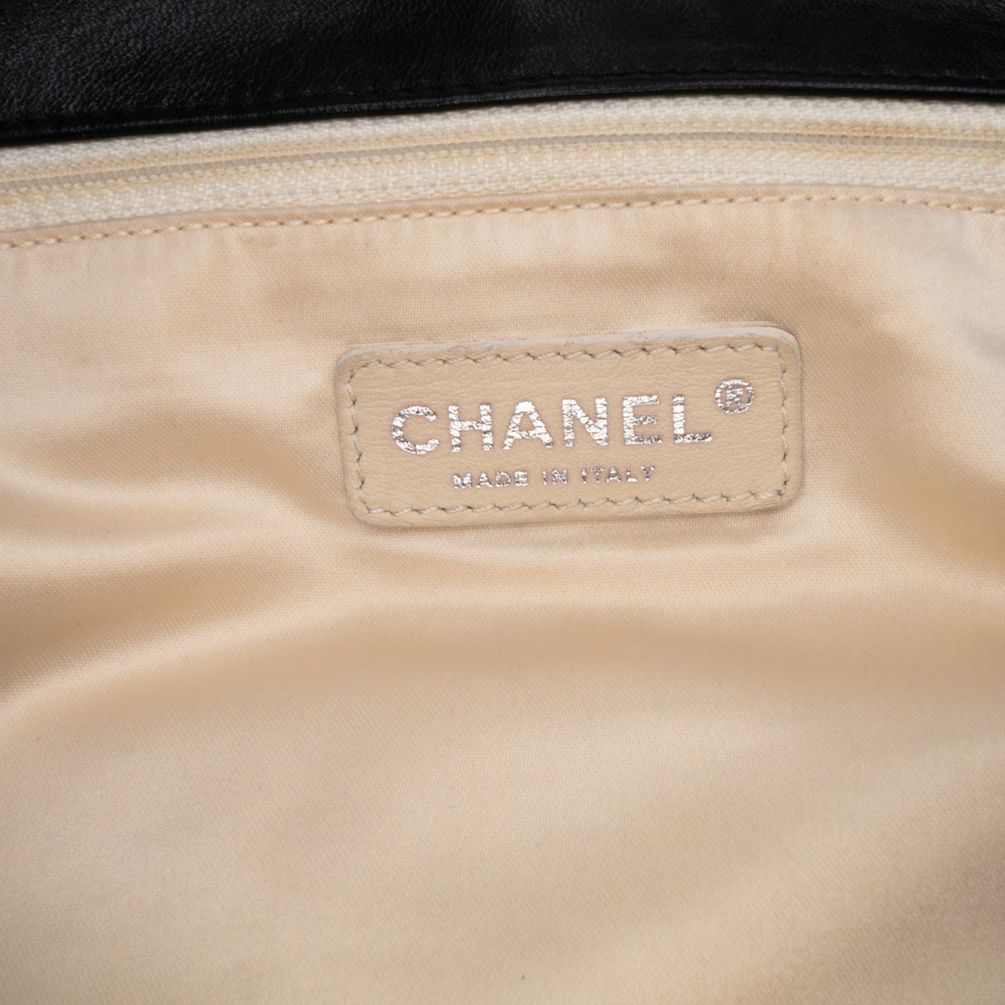 Quilted Lambskin East West Accordion Flap