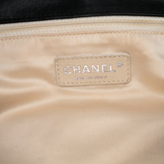 Quilted Lambskin East West Accordion Flap