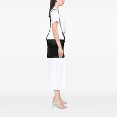 Smoke Check Canvas Crossbody
