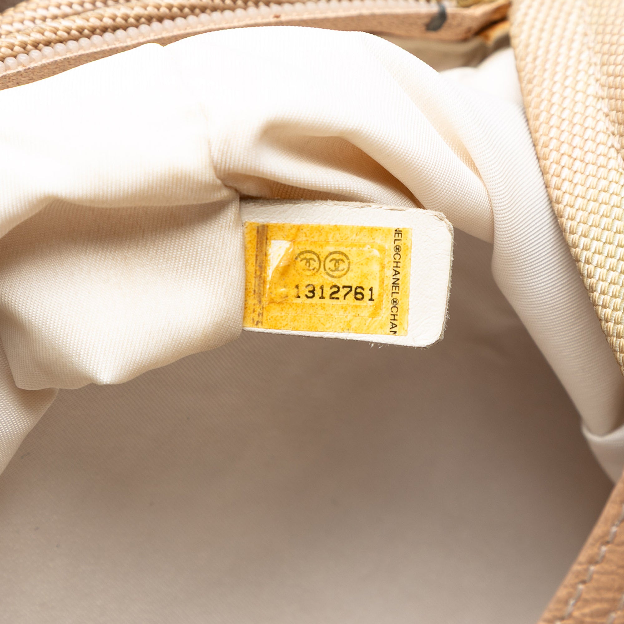 Paris Biarritz Quilted Coated Canvas Handbag