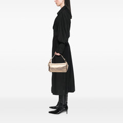 Paris Biarritz Quilted Coated Canvas Handbag