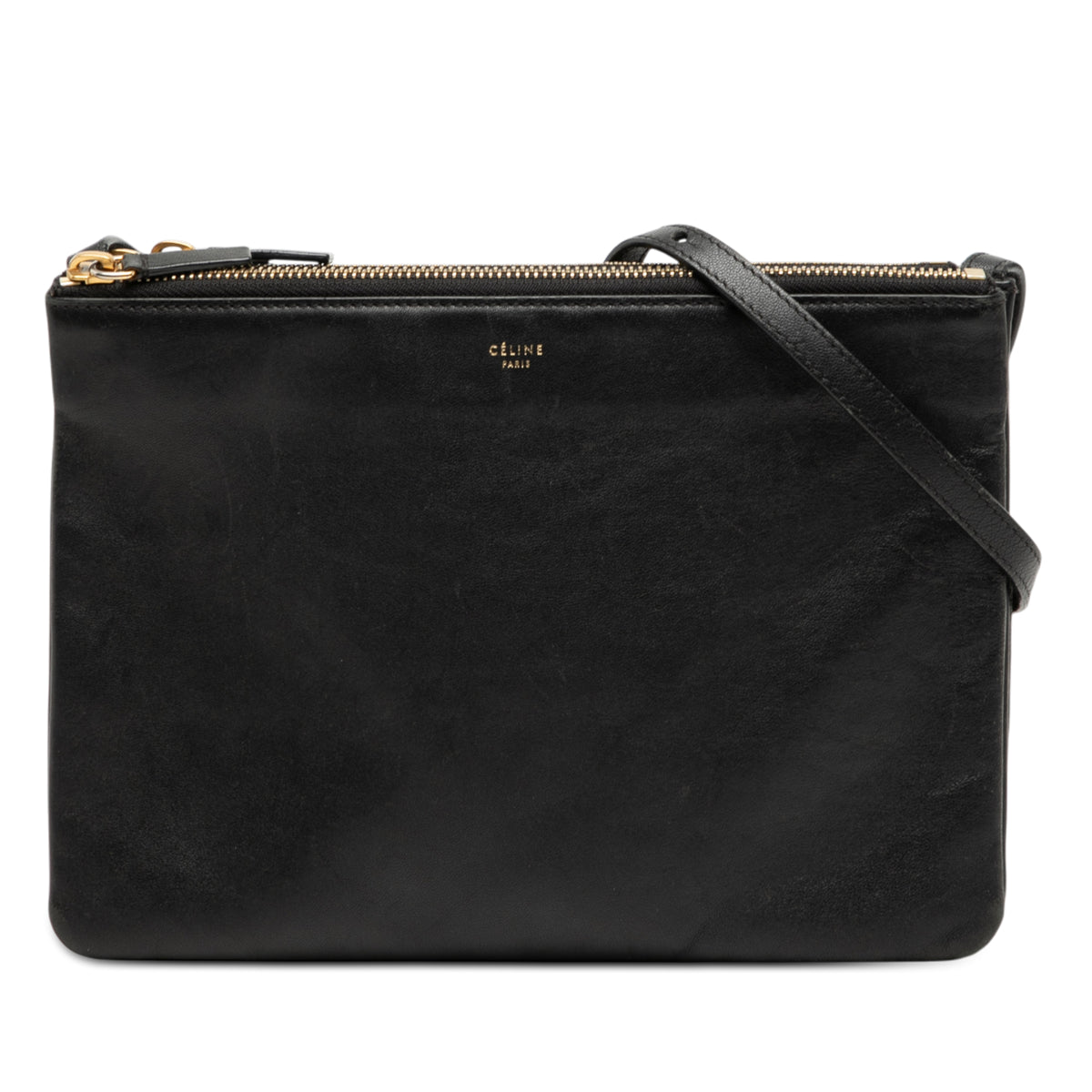 Large Lambskin Trio Crossbody