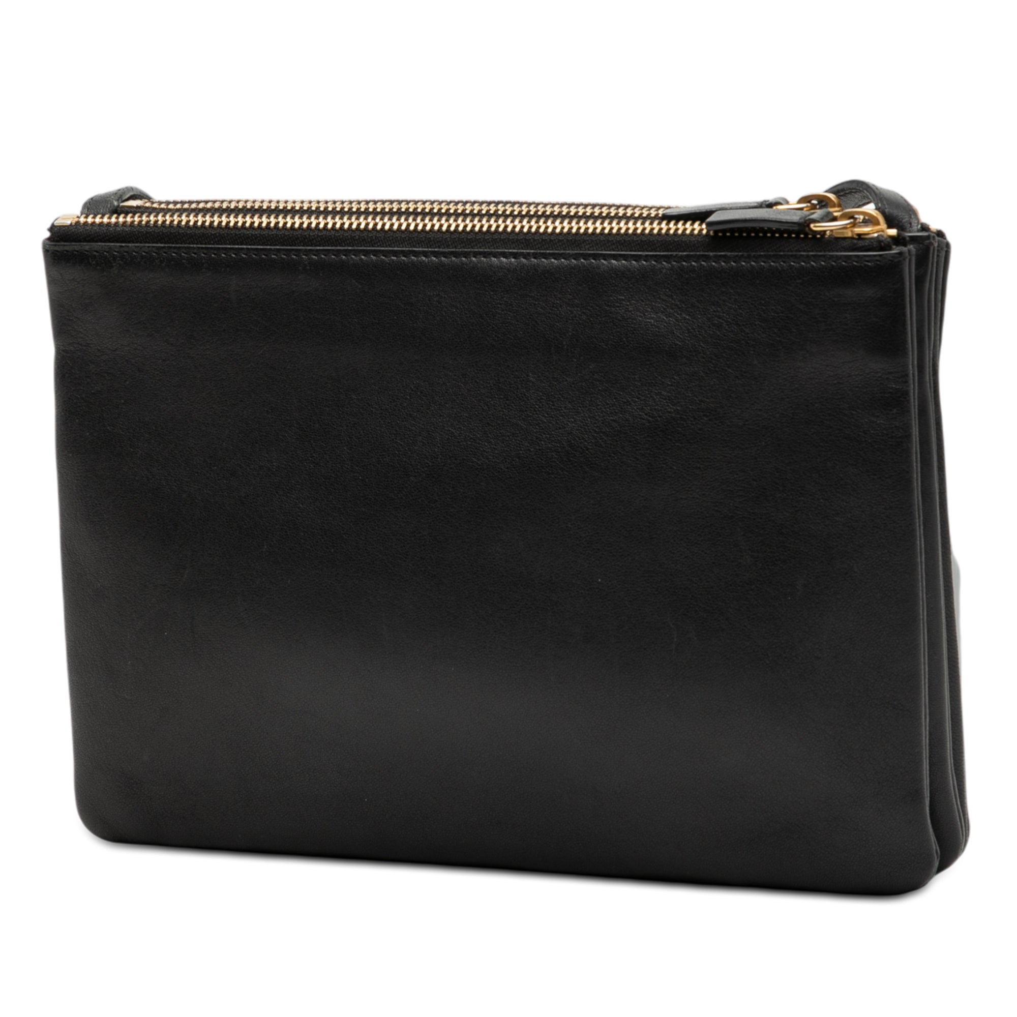 Large Lambskin Trio Crossbody